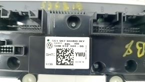 Climate control VW Passat b8 16-19 16- USA with heating, crack in glass