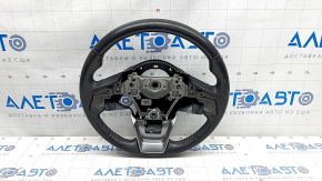 Naked steering wheel Subaru Forester 19- SK leather black, worn, scratches