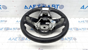 Naked steering wheel Subaru Forester 19- SK leather black, worn, scratches
