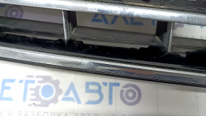 Radiator grill VW Passat b8 16-19 USA under radar cruise, without emblem, sand, broken