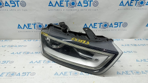 Front right headlight complete Audi Q3 8U 15 xenon, sand, cobweb