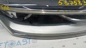 Front right headlight complete Audi Q3 8U 15 xenon, sand, cobweb