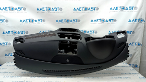 Torpedo front panel with AIRBAG Audi Q3 8U 15-18 black, wood insert