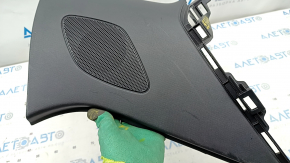 Rear pillar trim behind the window left Audi Q3 8U 15-18 black, scratches