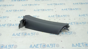 Rear pillar trim in front of the right window Audi Q3 8U 15-18 black, scratches