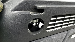 Left arch trim Audi Q3 8U 15-18 black, fastener unsoldered, plug missing, scratches