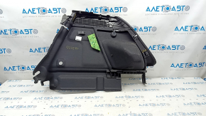 Left arch trim Audi Q3 8U 15-18 black, fastener unsoldered, plug missing, scratches