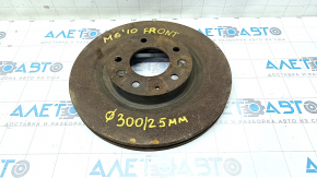 Front left brake disc Mazda6 09-13 300/25mm rusty