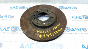 Front right brake disc Mazda3 2.3 03-08 295/27mm rusty