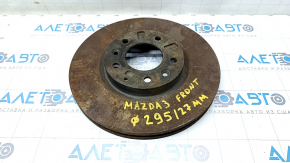 Front left brake disc Mazda3 2.3 03-08 295/27mm rusty