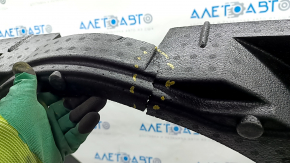 Trunk tray foam plastic Audi Q3 8U 15-18 breaks, cracks