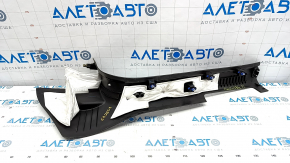 Door sill trim front left Chevrolet Malibu 13-15 black, worn
