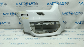 Front bumper bare right Audi Q3 8U 15 white, crack in mount