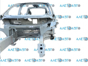 Tesla Model X 16-21 front left quarter white on body