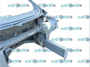 Tesla Model X 16-21 front left quarter white on body