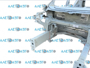 Tesla Model X 16-21 white front right quarter on body