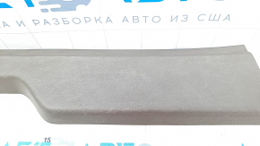 Door sill trim front right Chevrolet Malibu 16- gray, worn