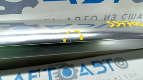 Longitudinal roof rail left Audi Q3 8U 15-18 chrome, scratches, missing studs