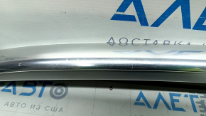 Longitudinal roof rail left Audi Q3 8U 15-18 chrome, scratches, missing studs
