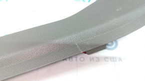 Door sill trim front right Chevrolet Malibu 16- gray, worn, crack in guide