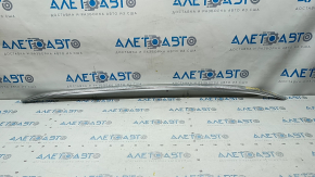 Longitudinal roof rail right Audi Q3 8U 15-18 chrome, scratches, missing studs