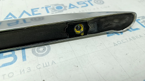 Longitudinal roof rail right Audi Q3 8U 15-18 chrome, scratches, missing studs