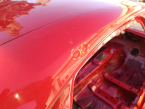 Metal roof Audi A4 B8 08-16 sedan, under the hatch, sawed off, butts