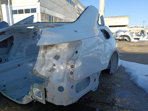 Quarter wing rear right Audi A4 B9 17- on the body, white, made
