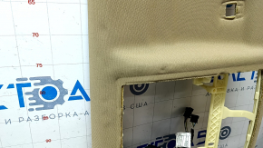 BMW X3 F25 11-17 headlining beige, for panoramic, for cleaning, fabric peeled off, torn, dents, creases