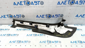 Door sill trim front right Chevrolet Impala 14-20 gray, worn