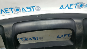 Bare rear bumper lower part Audi Q3 8U 15 solid, structure, without parking sensors, white, scratches