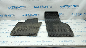 Set of floor mats for Audi Q3 8U 15-18 rubber black Q3 8U