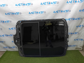 Panorama assembly Audi Q3 8U 15-18 black curtain, scratches