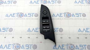Front left window lift control BMW X3 F25 11-17 with cover, broken mount