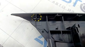 Front left window lift control BMW X3 F25 11-17 with cover, broken mount