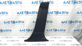 Center pillar trim lower right Subaru Forester 19- SK black, scratches, worn