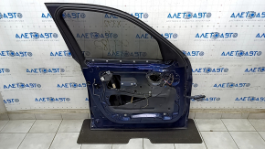 Door assembly front left BMW X3 F25 11-17 blue A76M, with emblem Xdrive 28i, butt
