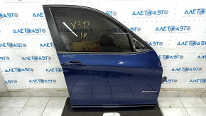 Door assembly front right BMW X3 F25 11-17 blue A76M, with emblem Xdrive 28i