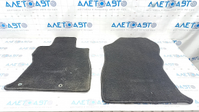 Set of floor mats for Subaru Forester 19- SK cloth black, for dry cleaning
