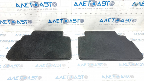 Set of floor mats for Subaru Forester 19- SK cloth black, for dry cleaning