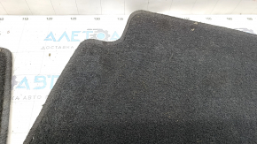 Set of floor mats for Subaru Forester 19- SK cloth black, for dry cleaning