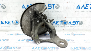 Trunnion with hub rear left Audi A4 B8 08-16 FWD with casing, cracked silent block, torn casing