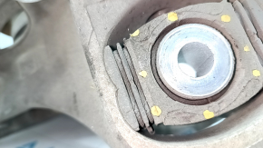 Trunnion with hub rear left Audi A4 B8 08-16 FWD with casing, cracked silent block, torn casing