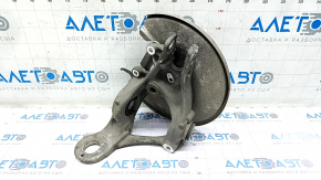 Trunnion with hub rear right Audi A4 B8 08-16 FWD with casing, cracked silent block
