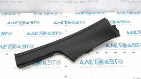 Door sill trim rear right Chevrolet Malibu 16- black, worn