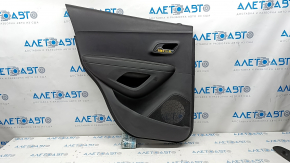 Door trim card rear left Chevrolet Trax 17-20 black, scratches