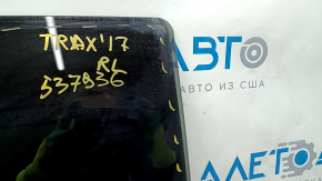 Glass of the rear left door Chevrolet Trax 15-22 tinted, scratches