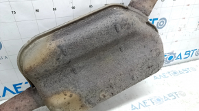 Muffler rear part with barrel Audi Q3 8U 15-18 AWD rusty