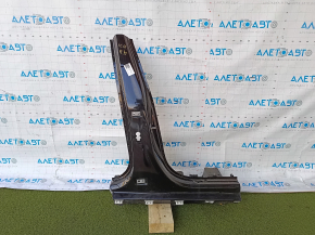 The central right body pillar of Audi A6 C7 12-18 is sawn off