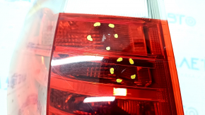 Light outer wing left BMW X3 F25 11-17 worn, broken fasteners